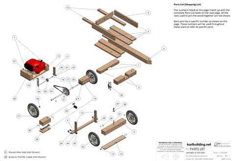 How to Build Wooden Go Kart Plans PDF Plans