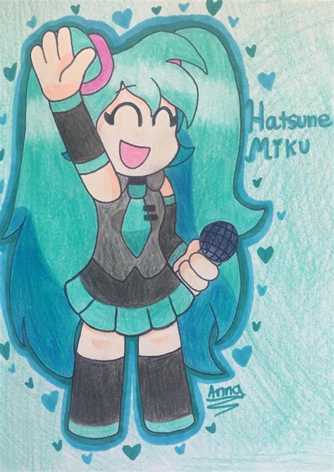 (Request/Friday Night Funkin Mod) Hatsune Miku by SketchyChoco on ...