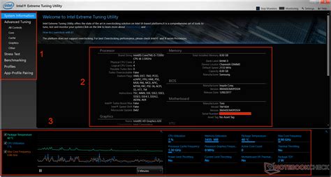 Intel Extreme Tuning Utility (XTU) Undervolting Guide - NotebookCheck.net Reviews