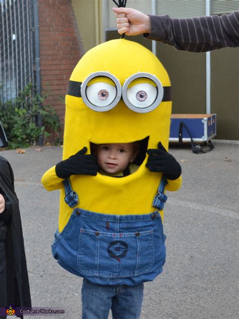 DIY Minion Baby Costume