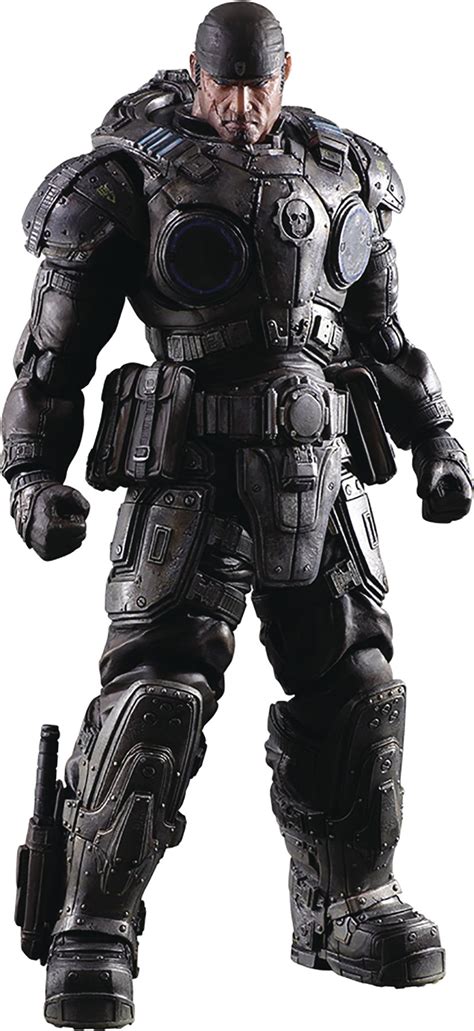 Square Enix Gears Of War: Marcus Fenix Play Arts Kai Action Figure ...