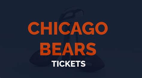 Looking for Last Minute Chicago Bears Tickets? Try Here!