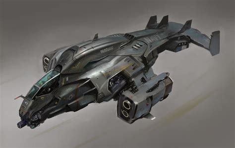 concept ships: Spaceship art by Gino Stratolat