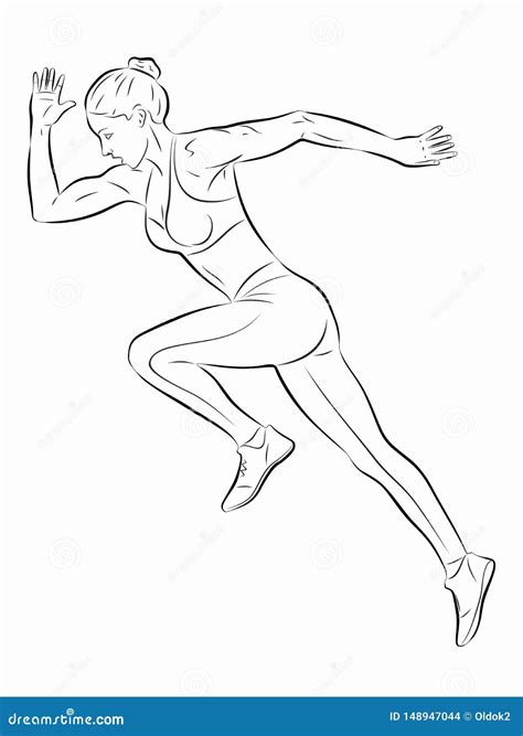 Illustration of Runner , Vector Draw Stock Vector - Illustration of design, runner: 148947044