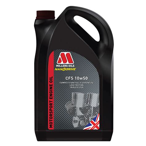 Millers Oils CFS 10W50 Fully Synthetic Nanodrive Motorsport Engine Oil 5 Litres | eBay