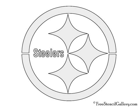 Steelers Logo Stencil Printable