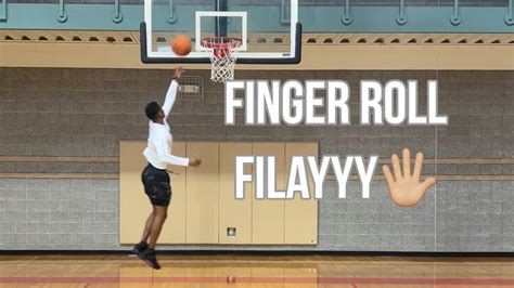 Finger Roll: The smoothest basketball finish - YouTube