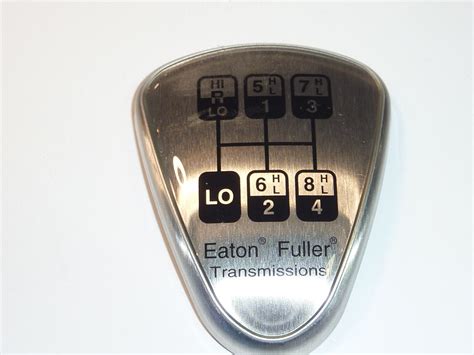 OEM EATON Fuller 13 speed transmission shift knob medallion Pattern 5586113 | eBay