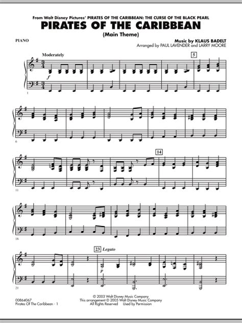 Rang Frustrant Alerte pirates of the caribbean piano sheet petit ...