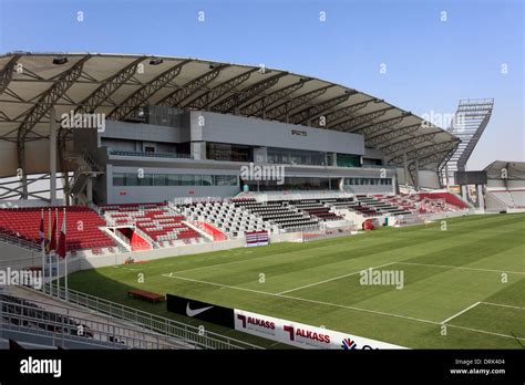 Lekhwiya Sports Stadium (Abdullah bin Khalifa Stadium) in Doha, Qatar ...