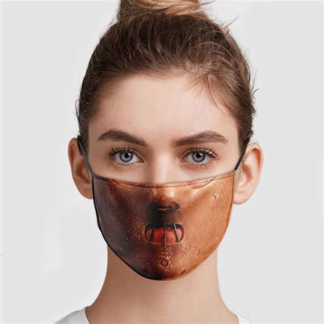 Hannibal Lecter Face Mask | Teemoonley.com