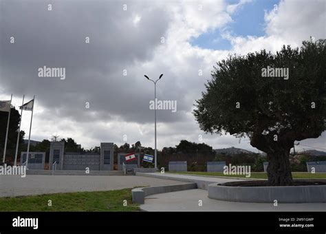 The Good Fence Monument - Lebanon Israel Border Stock Photo - Alamy