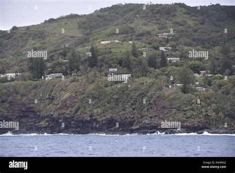 Part of the Adamstown settlement on Pitcairn Island Stock Photo - Alamy