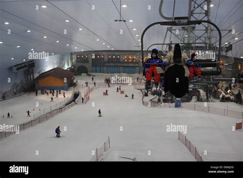 Dubai, United Arab Emirates, Ski Dubai, the indoor ski slope in the ...