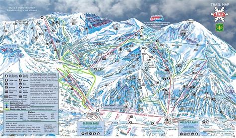 Map Of Utah Ski Resorts - Maping Resources