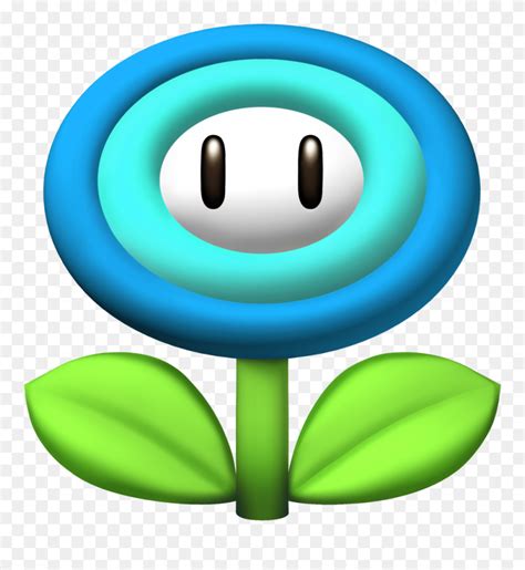 Mario Bros Ice Flower Clipart (#5481107) - PinClipart