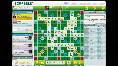 Playing Scrabble Online #81 - YouTube