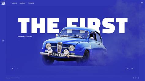 Saab 96 Rally by Jonathan Vuijk for Doop on Dribbble