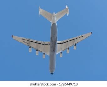 An225 Antonov Mriya Landing Kyivantonov2 International Stock Photo ...