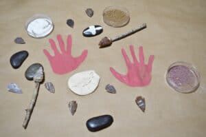 Stone Age Activities for Kids - Earth Paint, Rock Art and MORE!