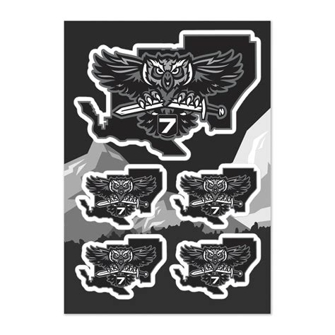 District 7 Logo Sticker sheet – 911 Duty Gear Canada