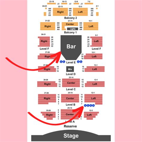 Boulder Theatre Seating Chart