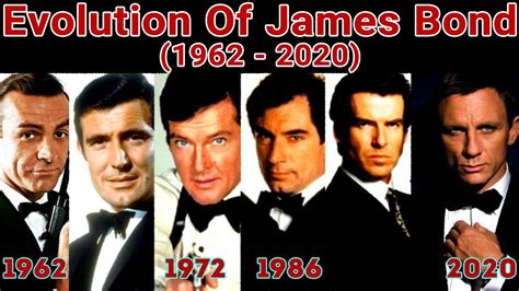 EVOLUTION Of James Bond Movies (1962 - 2020) - YouTube