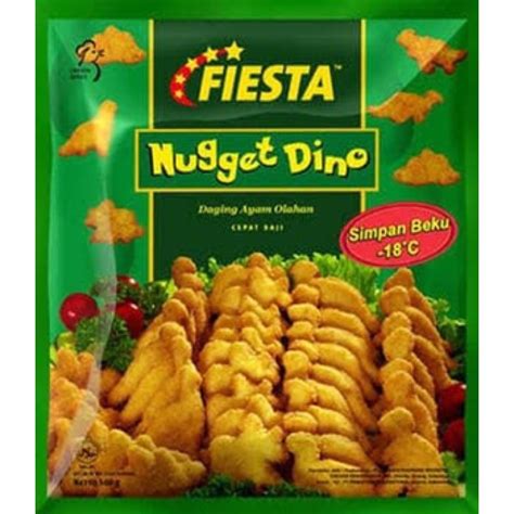 Jual FIESTA CHICKEN NUGGET DINO 500 GR / FIESTA DINOSAURUS NUGGET ...