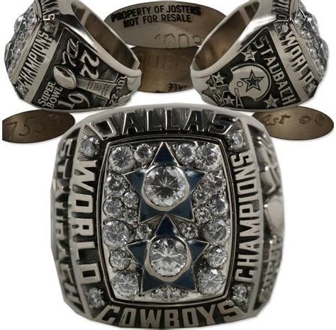 Cowboys Super Bowl XII Ring | Super bowl rings, Championship rings ...