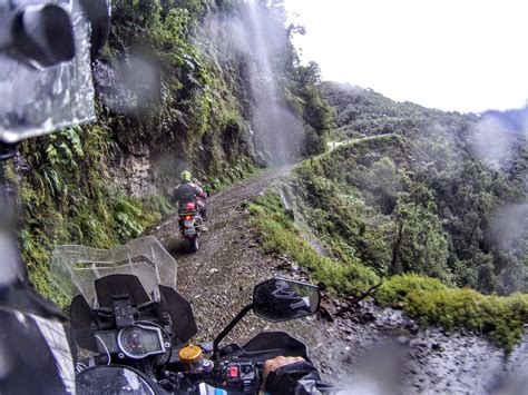 Ride Day 56: Yungas Road, Bolivia / The Death Road by Motorbike - Solo World Traveler