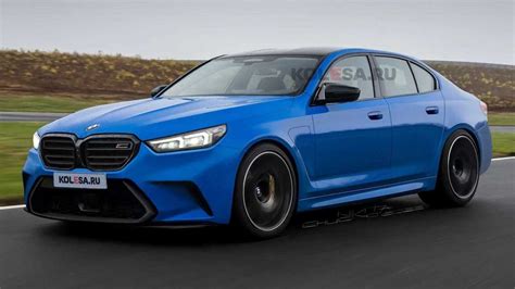 2024 BMW M5 Unofficial Renderings Preview Sedan’s Revamped Styling