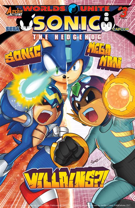 Archie Comics Sonic the Hedgehog May 2015 Solicitations - Worlds Unite begins! - Sonic Retro