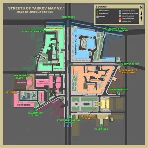 Escape from Tarkov - Streets of Tarkov Map Guide - Pro Game Guides