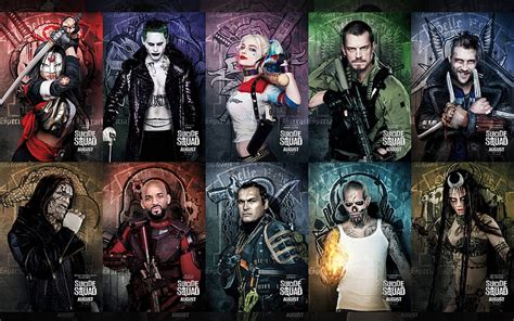 Suicide Squad 2016 Will Smith Joker hero Harley HD wallpaper | Pxfuel