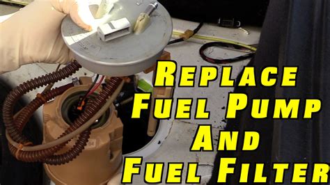 How To Replace a Fuel Pump and Fuel Filter ~ Project White Wookie ...