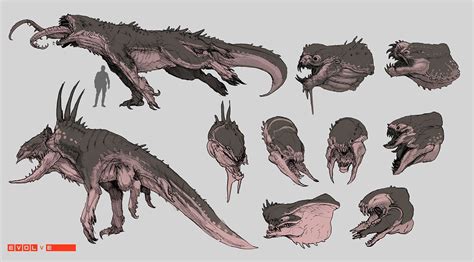 Stephen Oakley的2K Games开发的Game Evolve Art | THECAB-概念艺术博客 | Creature concept art, Creature ...