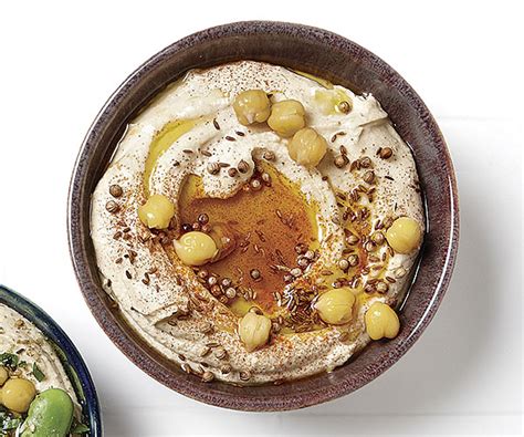 Cumin-Coriander Hummus Recipe | LEBANESE RECIPES