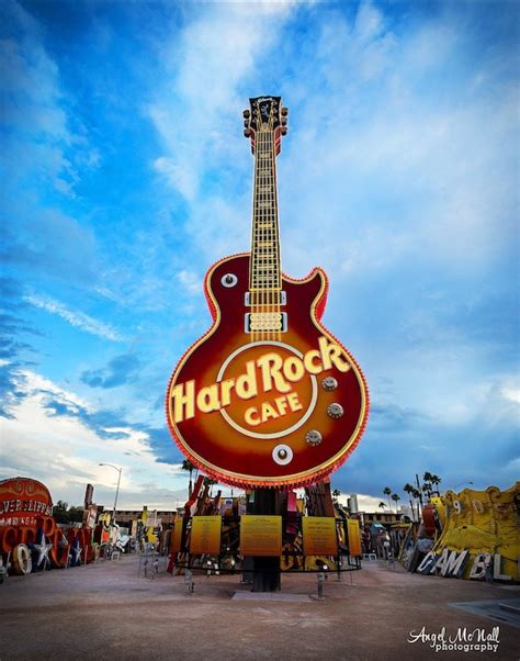 Limited Edition Hard Rock Cafe Guitar Neon Sign Las Vegas | Etsy