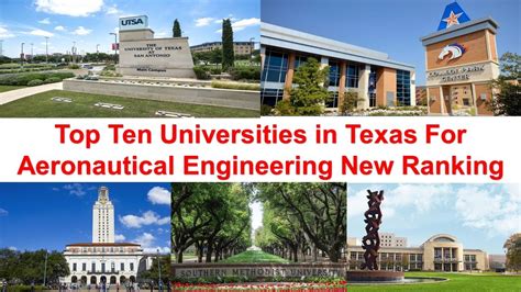 Top Ten Universities in Texas For Aeronautical Engineering New Ranking 2021 - YouTube