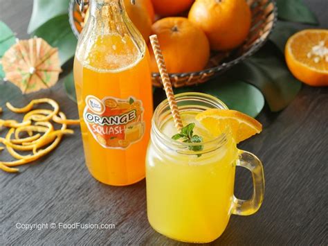 Orange Squash – Food Fusion