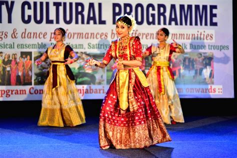 Artists perform Assam's classical dance 'Sattriya