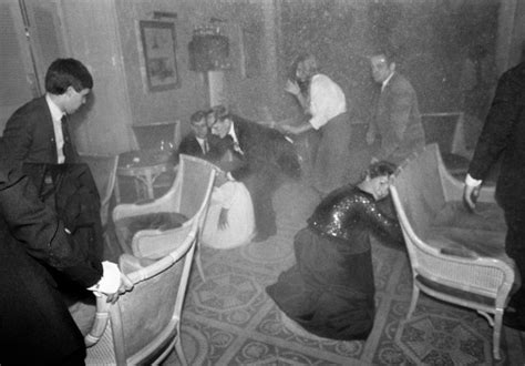 Guests at the Grand Hotel in Brighton after the IRA bomb attack, 12 ...