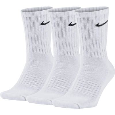 Nike Cotton Cushion Crew Sock (3 Pairs) - White - Tennisnuts.com