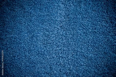 blue carpet. blue fabric texture background. closeup Stock Photo ...