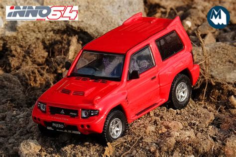 Mitsubishi Pajero Evolution with extra wheels (Red) – Modelmatic