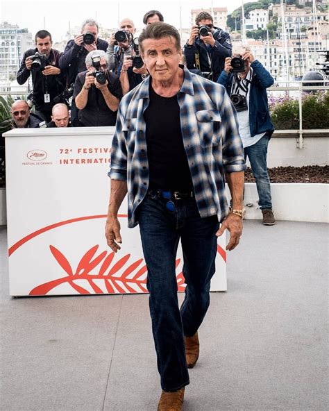 Sylvester Stallone on Instagram: “Sylvester Stallone Celebrated At Cannes: Promises ‘Serious ...