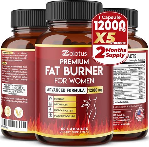 Amazon.com: Premium Weight Loss Pills for Women, The Best Belly Fat ...