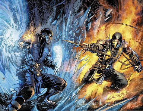 Scorpion Vs Sub-Zero Wallpapers - Wallpaper Cave