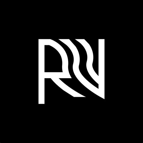 RW letter logo vector design, RW simple and modern logo. RW luxurious ...