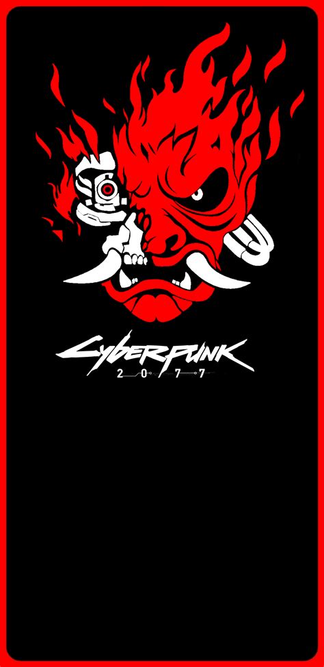 Cyberpunk 2077 Samurai Logo [1080x2220] : Amoledbackgrounds